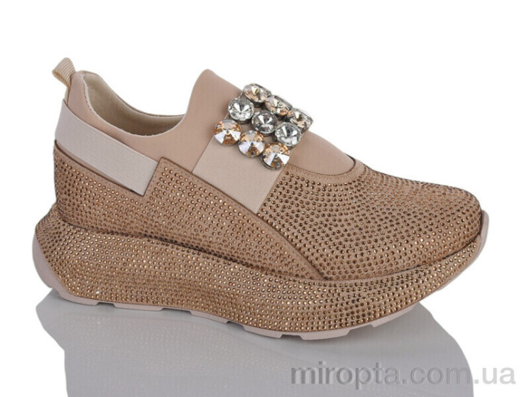 Кросівки 270 беж з. р: 36-40, в упаковці: 8 пар, купити тільки гуртом - 1189162