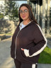 Костюм жіночий, тринитка на флісі, м. 207.4 (р: M, L, XL, XXL) №715394 - Umon GOL1454 м. 207.4