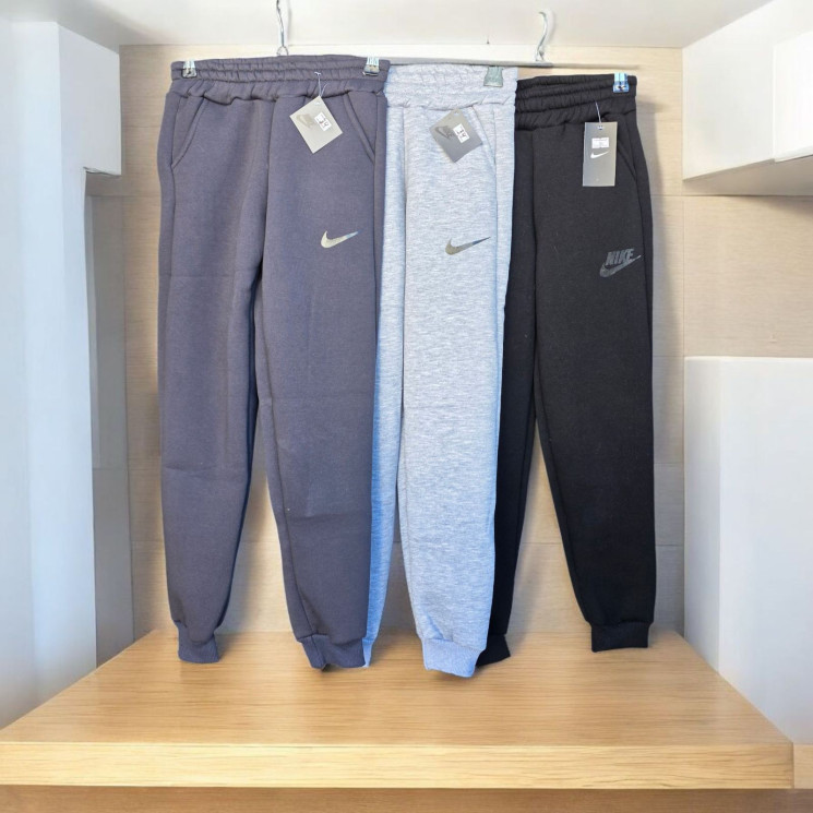 Спортивні штани дитячі "Nike" (р: 3-7 років) 3 кольори, в упаковці 5 шт. №378221 - Flask