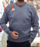 Светр чоловічий (р: L-2XL) 7 кольорів в упаковці 3 штуки №757022 - NikNumbers SE 1041-1042