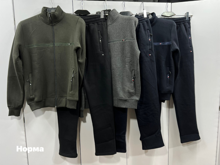 Спортивний костюм чоловічий на флісі, тринитка (р: М,L,XL,2XL) 3 кольори, в упаковці 4 шт. №378534 - Turkey SE897