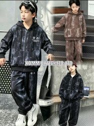 Спортивний костюм дитячий, двунитка, м. UK115 (Розмір: 130-170 ), 3 кольори, в упаковці 5 штук №347597