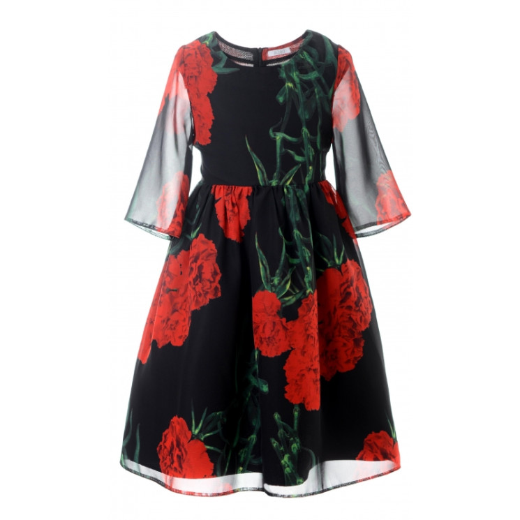 Сукня дитяча, трикотаж "1517"(р: 104-122 см) в упаковці 4 шт №356096 - Kuzya WE1041