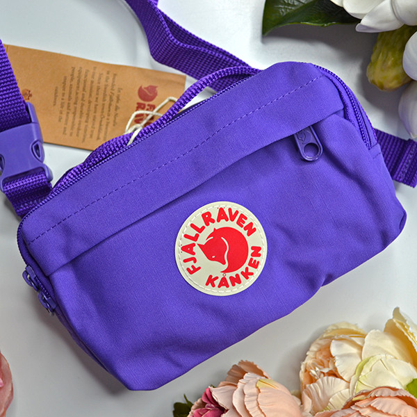 Сумка на пояс «Fjällräven Kånken» Фіолетова м.23796 (р.12x18x9 см)№755887 - Amsterdam HR277