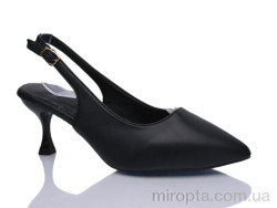 Туфлі Prime KT-118 black р: 37-40, в упаковці: 8 пар, купити тільки гуртом