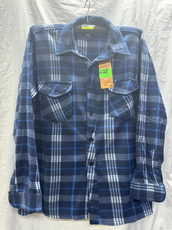 Сорочка чоловіча, байка, м.К16 (р. XL-5XL ), мікс кольорів, в упаковці 5 штук №316661 - Vanda SE1013