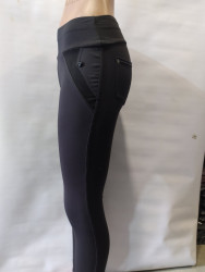 Лосини жіночі (Розмір: S-XL) на флісі  "7111" в упаковці 4 штуки №811538