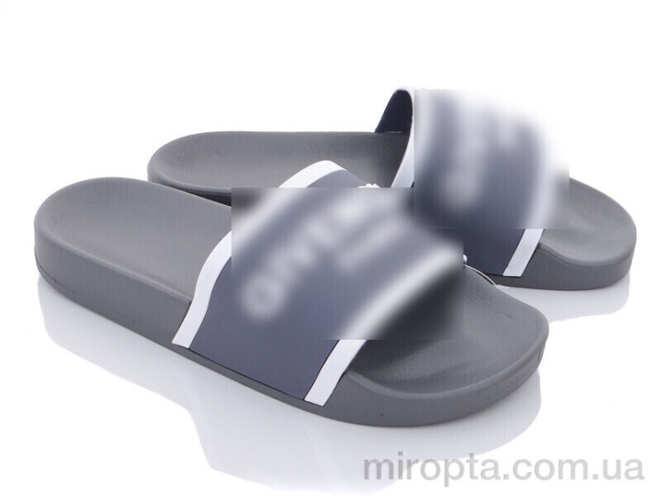 Шльопанці Q110-L30-5 grey р: 36-41, в упаковці: 8 пар, купити тільки гуртом - 645595