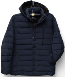 Куртка чоловіча зимова, плащівка, холофайбер (Розмір: 4XL-8XL ), 2 кольори, в упаковці 5 штук №320608