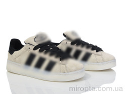 Кросівки HD50-1104 beige-black р: 36-41, в упаковці: 8 пар, купити тільки гуртом