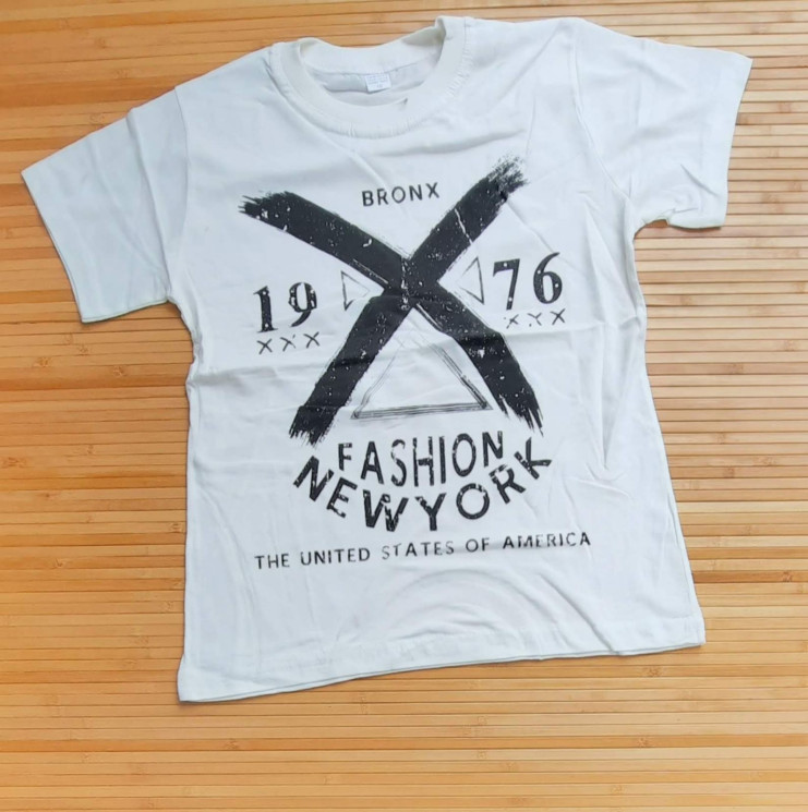 Футболка, 10-14 років, трикотаж, 1 колір в упаковці 6 штук №805294 - Ezra 1054/1055