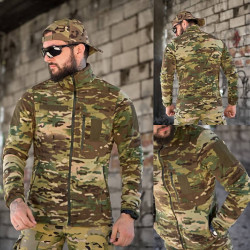 Батник тактичний чоловічий, фліс polartec (розмір: 44-60 ), в упаковці 8 штук №339835