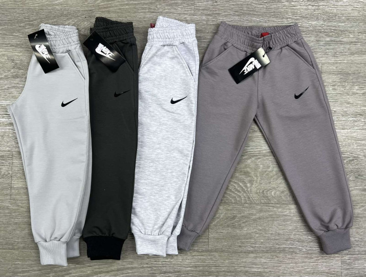 Спортивні штани дитячі Nike "94-1" (р: 4-8 років) 4 кольори, в упаковці 5 шт. №371172 - Spider