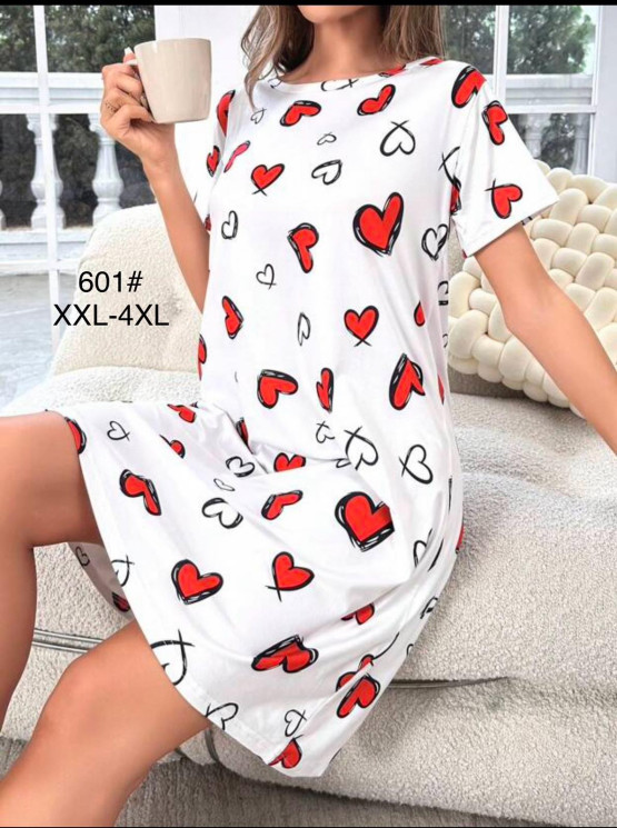 Туніка жіноча, бамбук, м.601 (р. 2XL-4XL), в упаковці 6 штук №336427 - Focus zel 1396