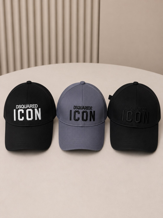 Бейсболка унісекс, котон, м. ICON (Розмір: 56-59), мікс кольорів, в упаковці 5 штук №347832 - Great