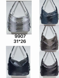 Сумка жіноча "9907" натуральний замш (р: 31*26см) 5 кольорів №362440