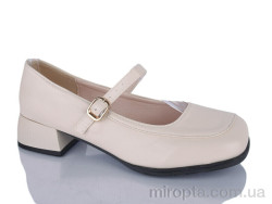 Туфлі Prime KT-A-3 beige р: 37-40, в упаковці: 8 пар, купити тільки гуртом