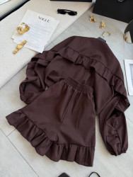 Костюм жіночий "двійка", натуральний льон м. 240 (р: 42-44, 46-48) №829984