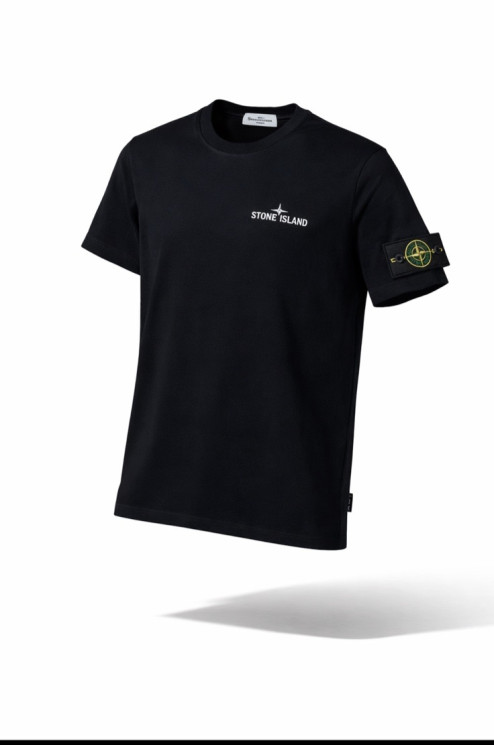 Футболка чоловіча "Stone Island" комбінований (р: S-2XL) в упаковці 5 шт. №385041 - AlexClothes SER2276