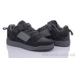 Кросівки 188-6 black-grey р: 40-45, в упаковці: 8 пар, купити тільки гуртом