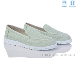 Туфлі 24553 green р: 36-41, в упаковці: 8 пар, купити тільки гуртом