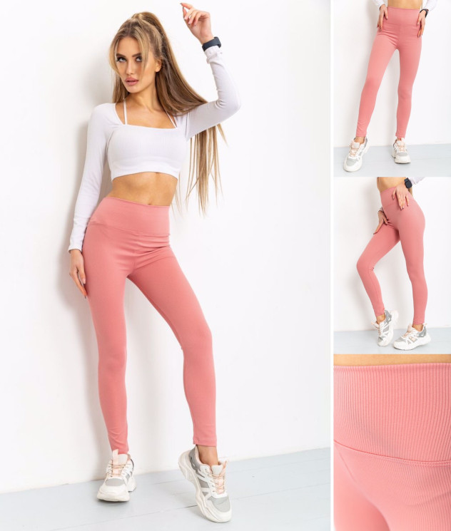 Жіночі лосини, рубчик (р: S.S.M.M.L.XL.) в уп. 6 шт. № 355269 - 