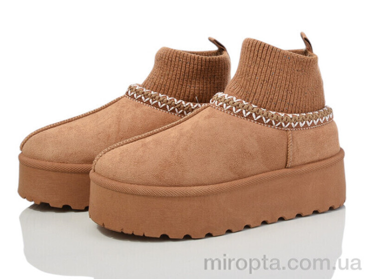 Уги 20-1070-2 camel р: 36-41, в упаковці: 8 пар, купити тільки гуртом - 994428
