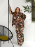 Костюм жіночий, шовк принт, м. 1706 (р: 50-54, 56-58) №710108 - GrandFashion AV4663 м. 1706