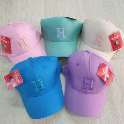 Бейсболка дитяча "H" (р: 50-52) мікс кольорів, в упаковці 5 шт. №368015