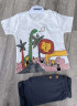 Костюм дитячий Baby go, трикотаж (р: 68-92 см) 2 кольори, в упаковці 4 шт. одного кольору №355639 - Amour SE656
