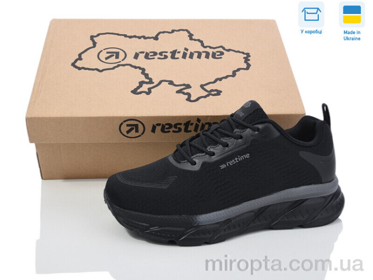 Кросівки RWL25540 black р: 36-41, в упаковці: 8 пар, купити тільки гуртом - 1034365