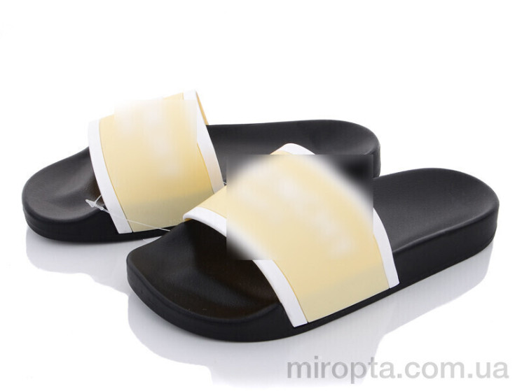 Шльопанці Q110-L30-3 beige р: 36-41, в упаковці: 8 пар, купити тільки гуртом - 645597