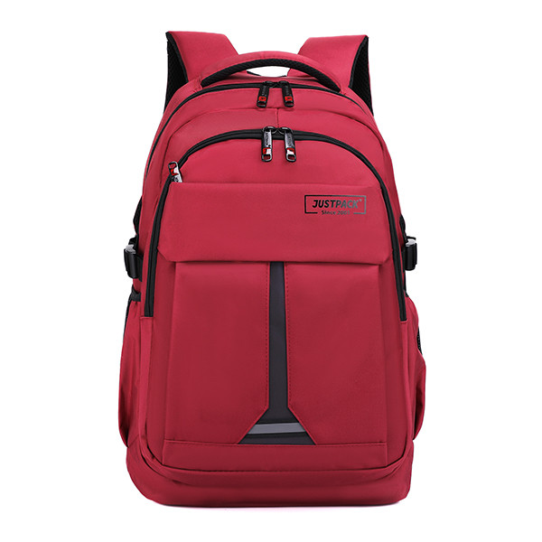 Місткий міський рюкзак "Justpack" Колір: Червоний м.5776 (р. 30 см х 49 см х 18 см) №755040 - Amsterdam HR277
