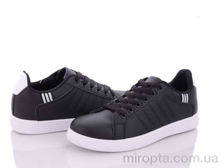 Кросівки 20-966 black р: 36-41, в упаковці: 8 пар, купити тільки гуртом - 805087
