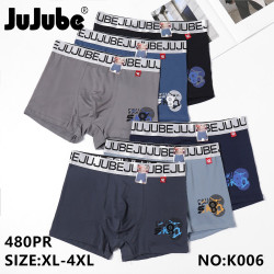 Труси чоловічі м.K006 (розмір:XL-4XL) мікс кольорів в упаковці 24 штуки №765011