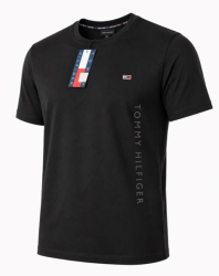 Футболка чоловіча "Tommy Hilfiger" комбінований (р: S-2XL) в упаковці 5 шт. №384330