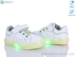 Кросівки NC57-1 green LED р: 21-25, в упаковці: 6 пар, купити тільки гуртом