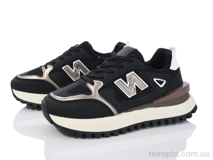 Кросівки HD69 (172-48)-1 black р: 36-41, в упаковці: 8 пар, купити тільки гуртом - 1048334