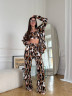 Костюм жіночий, шовк принт, м. 1706 (р: 42-44, 46-48) №710109 - GrandFashion AV4663 м. 1706