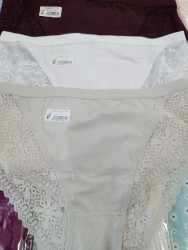 Труси жіночі, комбінований, (р. 8XL, 10XL, 12XL ), мікс кольорів, в упаковці 12 шт. №317630
