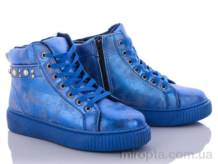 Черевики A23 navy р: 36-41, в упаковці: 8 пар, купити тільки гуртом - 532328