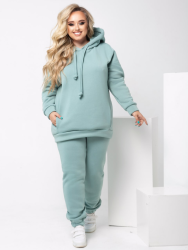 Костюм жіночий, трикотаж тринитка з начосом, м.3595, (р. 48-50, 52-54, 56-58, 60-62, 64-66), №400551