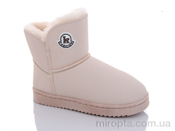 Уги A307 beige р: 31-36, в упаковці: 12 пар, купити тільки гуртом - 879415