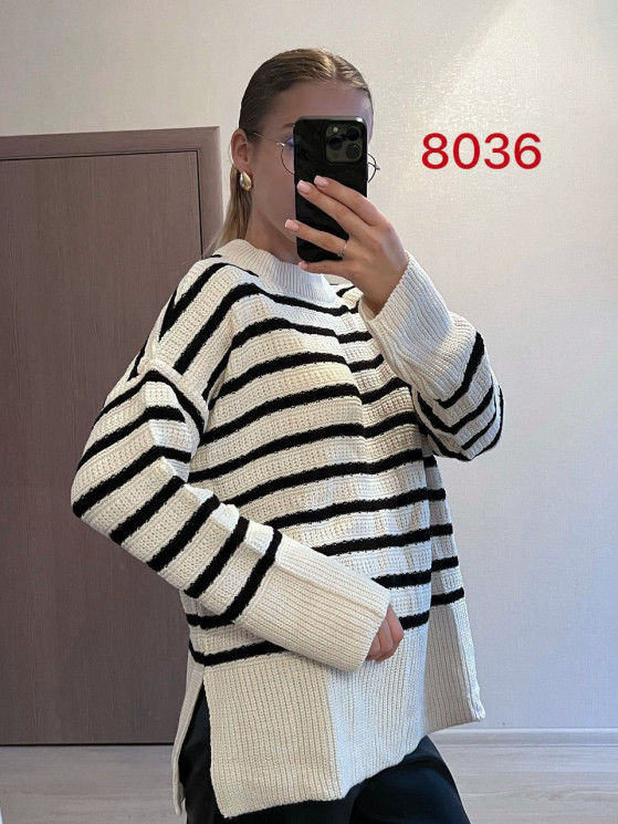 Светр жіночий, машинна в'язка, м.8036 (р. 42-48 ), в упаковці 3 штуки №339278 - Korona UG 4477