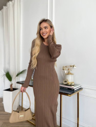 Сукня жіноча максі, трикотаж, машинна в'язка м. 9004 (р: 42-46) №804275