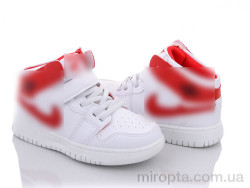 Кросівки Y49-0141B white-red р: 32-37, в упаковці: 6 пар, купити тільки гуртом