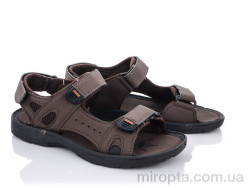Сандалі PL1(SSD4026) brown р: 36-41, в упаковці: 6 пар, купити тільки гуртом