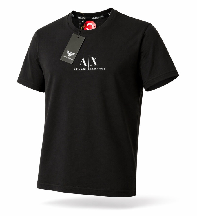 Футболка чоловіча "Armani Exchange" комбінований (р: S-2XL) в упаковці 5 шт. №384183 - AlexClothes SER2276