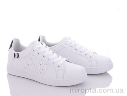 Кросівки 20-966 white-black р: 36-41, в упаковці: 8 пар, купити тільки гуртом