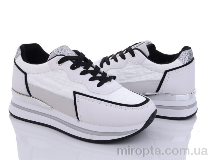 Кросівки 20-1015-1 white р: 36-41, в упаковці: 8 пар, купити тільки гуртом - 865987